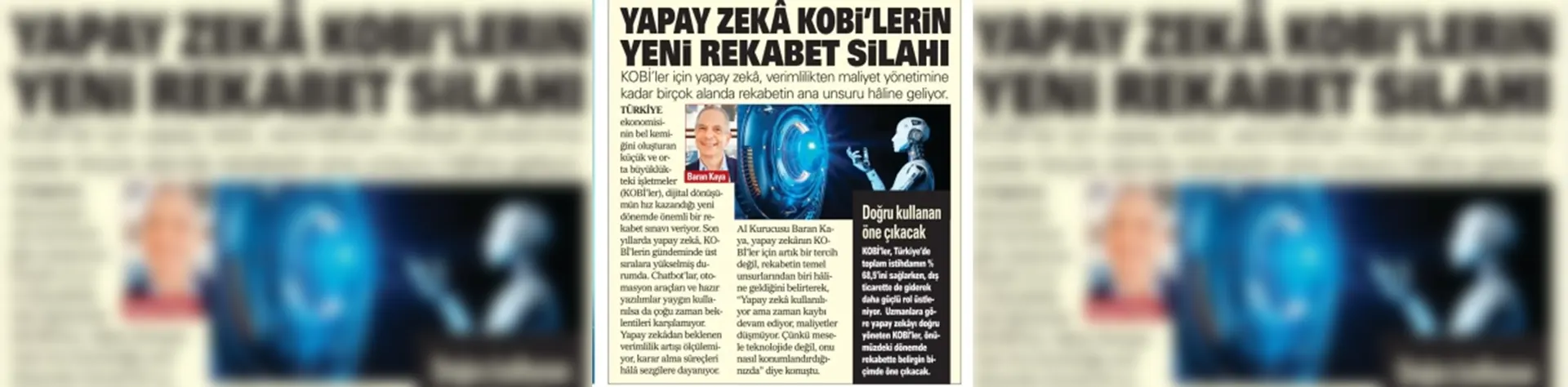 Yapay Zeka Kobilerin Yeni Rekabet Silahı(Akşam Gazetesi - 30.01.2026)